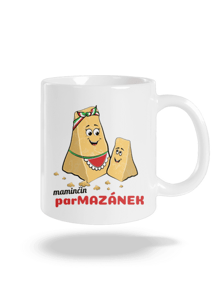 Maminčin Parmazánek klasický hrnek White