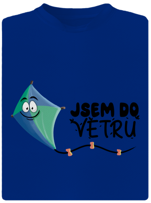 Do větru pánské sportovní tričko Royal Blue Mal