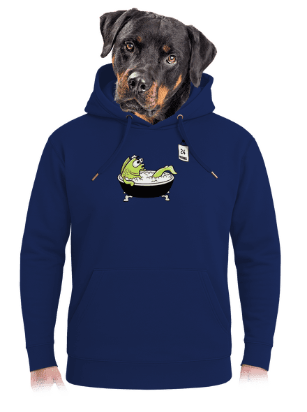 Poslední koupel unisex mikina premium Navy