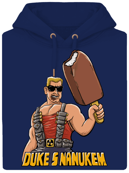 Duke s nanukem unisex mikina premium Navy