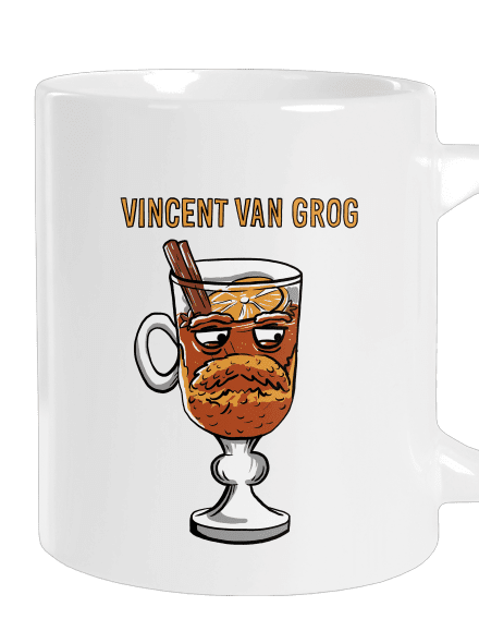 Vincent van Grog velký hrnek White