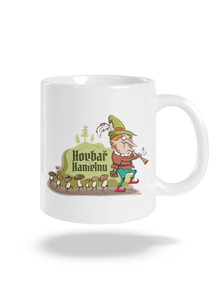 Houbař z Hamelnu klasický hrnek White