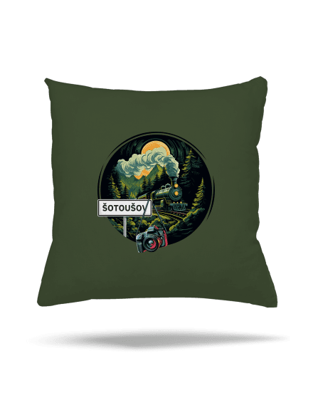 Šotoušov polštář Olive Green