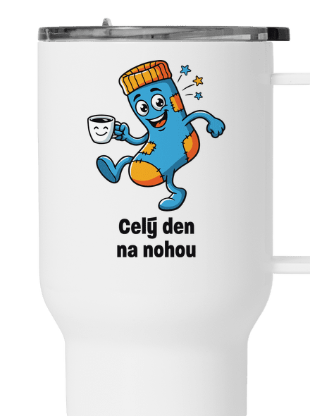 Na nohou termohrnek White