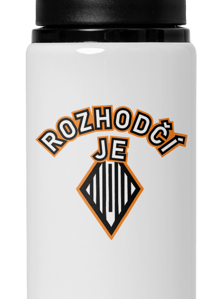 Rozhodčí lahev na vodu White