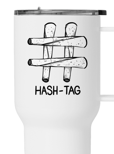 Hash tag termohrnek White
