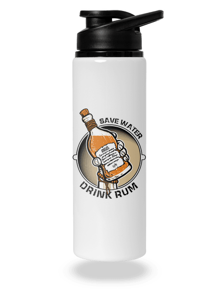 Save Water lahev na vodu White