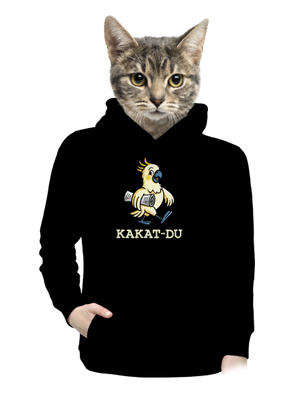 Kakat-du dámská mikina klokanka Black