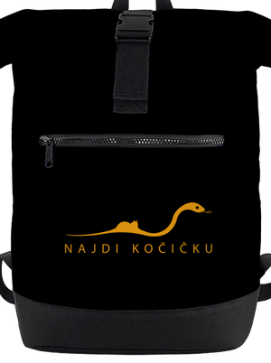 Najdi kočičku batoh Black