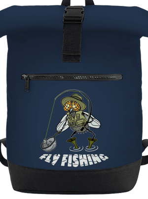 Fly fishing batoh French Navy