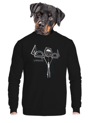 unisex mikina bez kapuce
