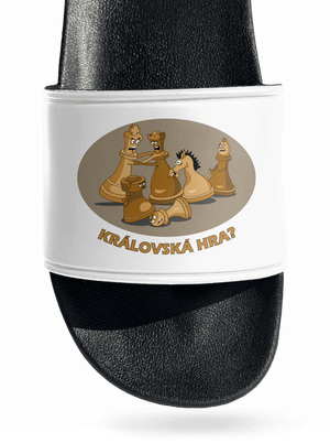 Královská hra pantofle White