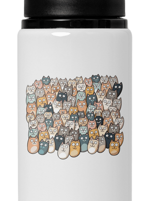 Najdi čerta lahev na vodu White