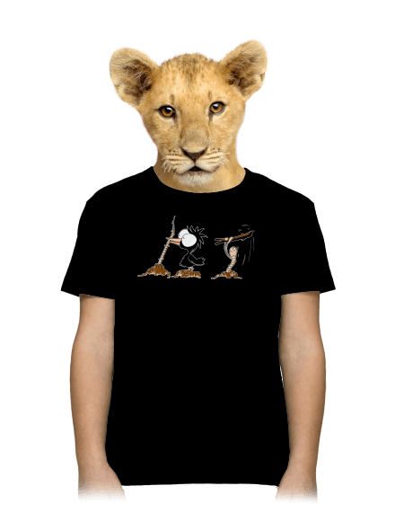 Nesprávný konec dětské tričko Black