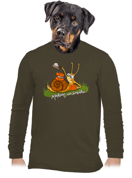 Makám na baráku pánské dlouhý rukáv Urban Khaki