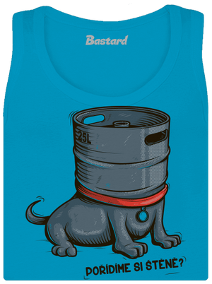 Štěně dámské tílko klasické Blue Atol