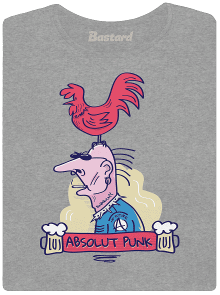 Absolut Punk dámské tričko Dark Gray Melange