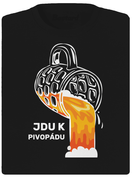 Pivopád dámské sportovní tričko Black