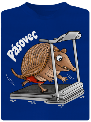 Pásovec pánské sportovní tričko Royal Blue Mal