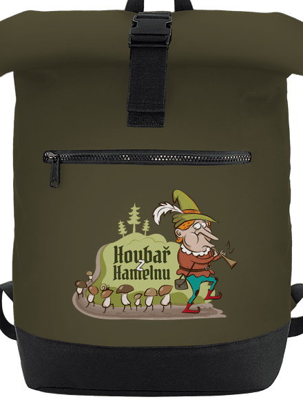 Houbař z Hamelnu batoh Military Green