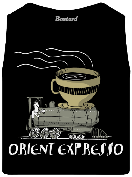 Orient expresso pánské tílko Black