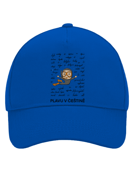 Plavu v češtině kšiltovka baseballka Bright Royal