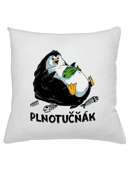 Plnotučňák polštář White