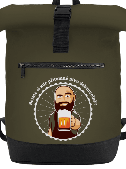 Pivo dobrovolně batoh Military Green