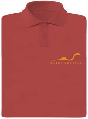 Najdi kočičku pánská polokošile Burgundy