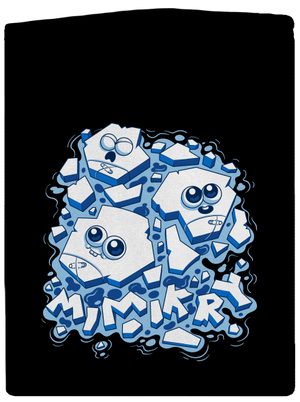 Ledové mimikry dámská mikina na zip Black