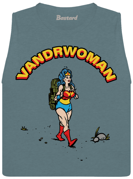 Vandrwoman dámské tílko volné Heather Deep Teal