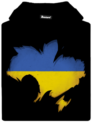 Ukrajina - Inside dětská mikina klokanka Black