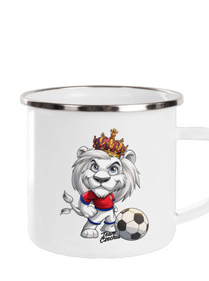 Fotbalový lev plecháček White