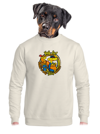 unisex mikina bez kapuce