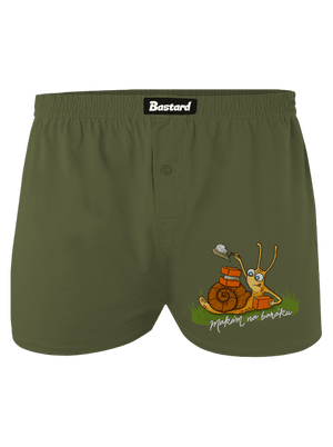 Makám na baráku pánské trenky Khaki