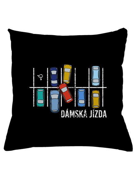Dámská jízda polštář Black