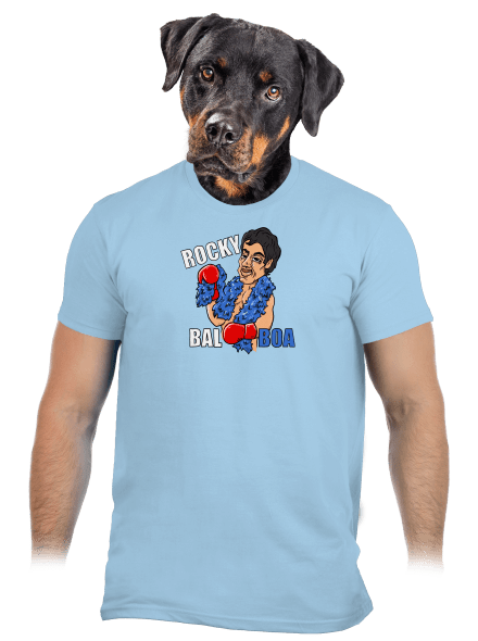 Rocky Bal boa pánské tričko Sky Blue