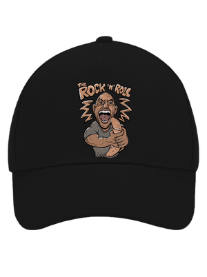 Rock and roll kšiltovka baseballka Black