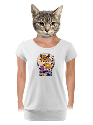 dámské tričko s lemem