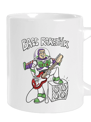 Bass Rakeťák velký hrnek White