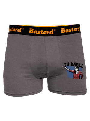 Tukabel boxerky Gray Melange