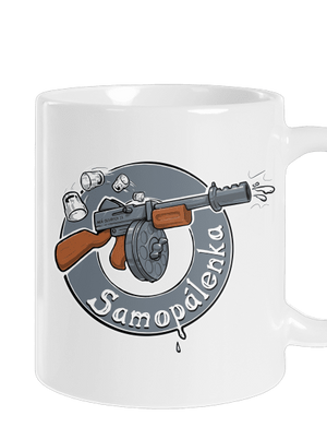 Samopálenka klasický hrnek White