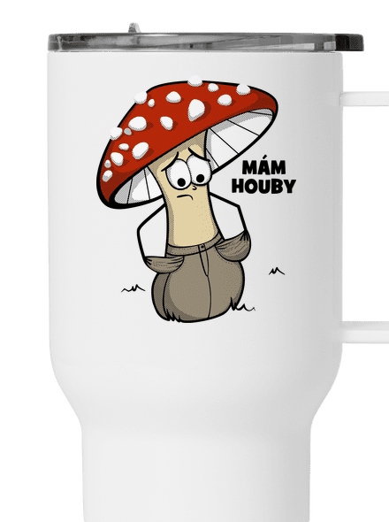Mám houby termohrnek White