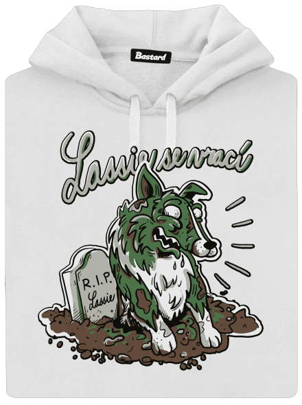 Lassie se vrací dámská mikina klokanka White