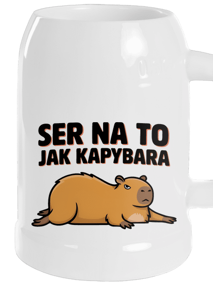 Jak kapybara půllitr White