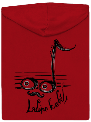 Ladíme k sobě pánská mikina na zip Red