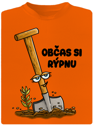 Občas si rýpnu pánské sportovní tričko Neon Orange