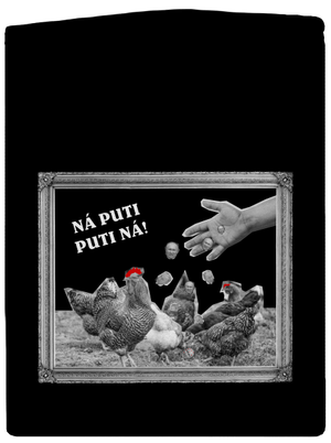 Ukrajina - Ná Puti Puti Ná pánská mikina na zip Black