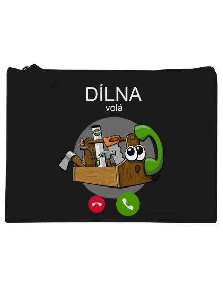 Dílna volá taštička Black