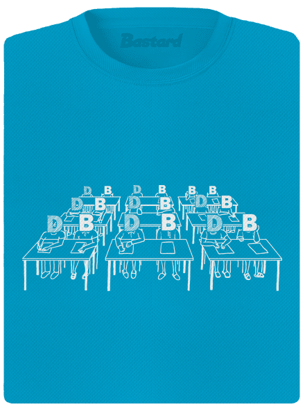 Cimrman: Debil, blbeček dámské sportovní tričko Blue Atol